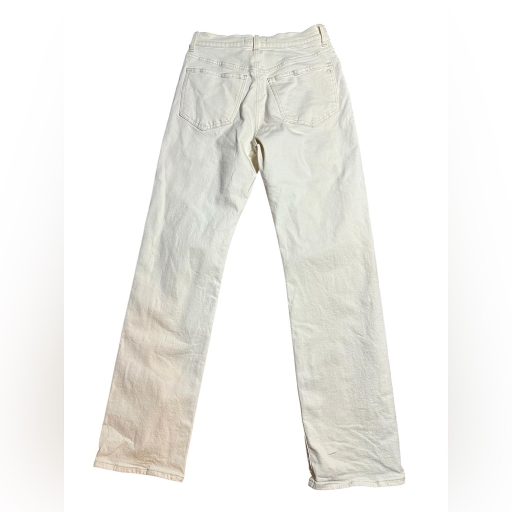 Madewell | The 90s Straight Jean | White | Size 27 - Picture 9 of 13